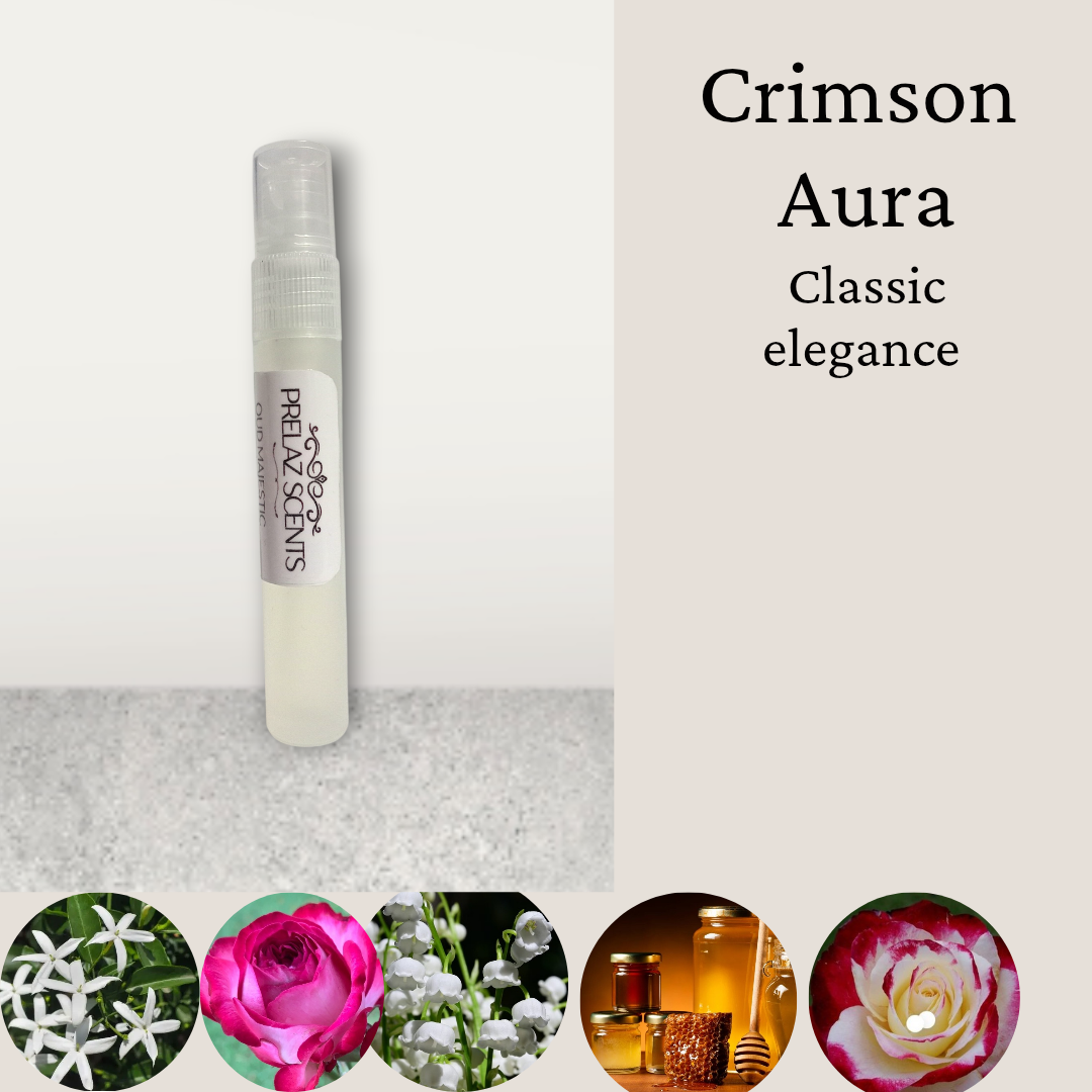 CRIMSON AURA- Inspired by Red Door