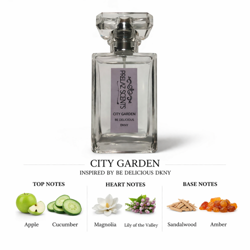 CITY GARDEN- Inspired by Be Delicious DKNY - Fresh. Juicy. Irresistible.